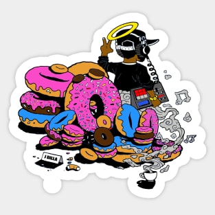 DONUTS 4 EVERYBODY Sticker